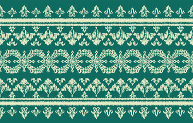 Seamless ethnic pattern vector with traditional tribal and cultural motifs, perfect for fabric, fashion, wallpaper, crafts, and decorative design projects.