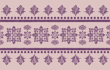 Seamless ethnic pattern vector with traditional tribal and cultural motifs, perfect for fabric, fashion, wallpaper, crafts, and decorative design projects.