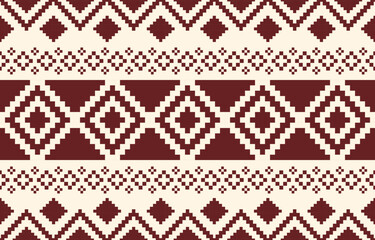 Seamless Christmas pixel pattern vector in retro 8-bit style, featuring festive holiday motifs. Perfect for Christmas wrapping paper, sweaters, greeting cards, backgrounds, and textile design.