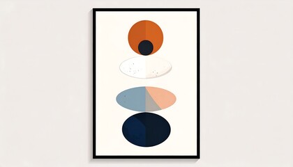 Geometric Abstract Art Minimalist Design.