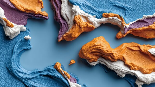 Vibrant painting transforming dull wall worker career in colorful aesthetics artistic environment and perspective