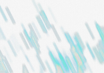 Abstract Glitchy Lines on transparent Background