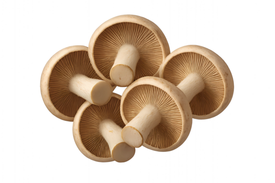 Pile of fresh oyster mushrooms ready for cooking, offering culinary delight and earthy flavor