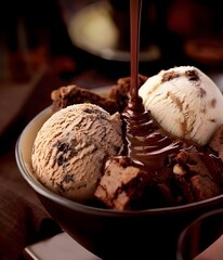 Triple Threat Chocolate: Decadent Homemade Ice Cream Scoops with Hot Fudge & Chocolate Chips.
Melt-in-Your-Mouth Chocolate Ice Cream Perfection: The Ultimate Dessert Indulgence, jpage
