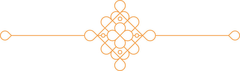 gold line decoration