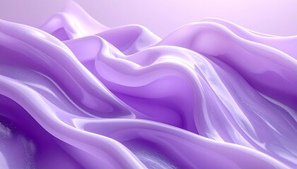 Fototapeta premium 滑らかなラベンダーパープルのアクリル壁紙です。 柔らかく拡散した自然光が表面に控えめな光沢を生み出します