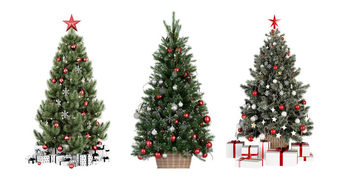 decorated christmas tree