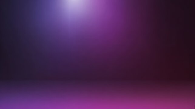 Abstract studio room background with purple gradient, designed for clean product presentations and marketing materials.