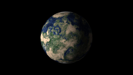 World map icon isolated on black background