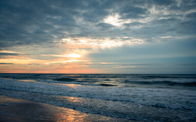 Sunrise on Topsail Beach