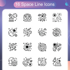 Space Line Style Set 2