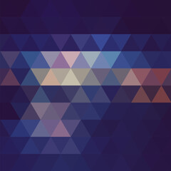 Abstract blue triangle background, EPS10 vector illustration, contains transparent objects. eps 10