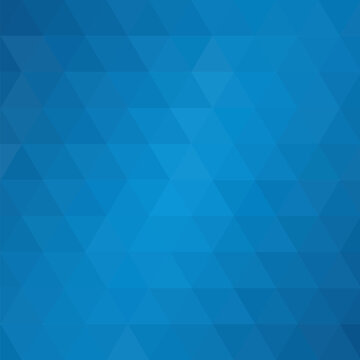 Blue triangle abstract background. Vector pattern of geometric shapes. eps 10