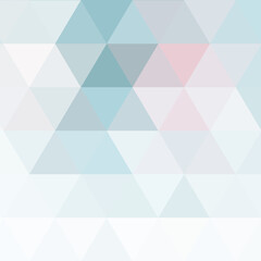 Fototapeta premium Geometric abstract background. Vector image. polygonal style. Blue triangles. eps 10