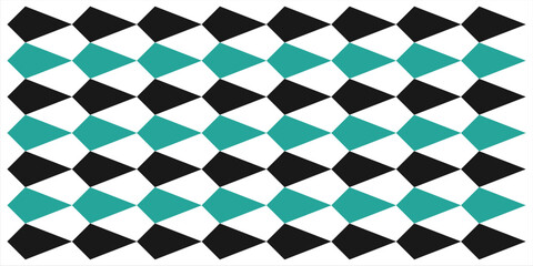 Obraz premium Green and black diamond. diamond pattern. diamond pattern background. diamond background. Seamless pattern. for backdrop, decoration, Gift wrappingPrint
