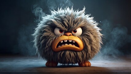  Angry Fluffy Monster 4