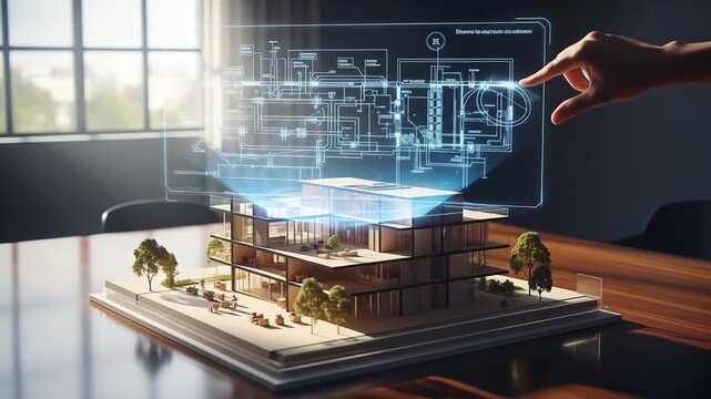 Architectural design using augmented reality for sustainable building construction process