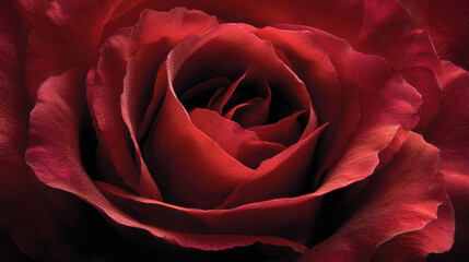 Red rose close up red rose petal texture crimson romantic bloom velvet rosebud macro photography dramatic lighting