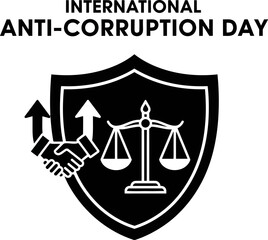 International mountain day logo with mountain range and sun design for banner, card, poster, , and print