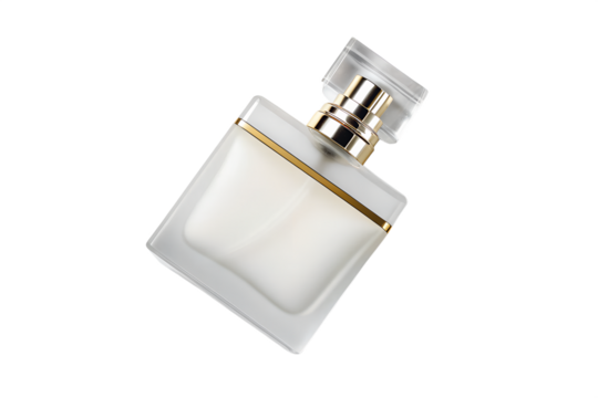 Stylish Fragrance An Elegant Perfume Bottle Composition with Luxurious Appeal and modern flair