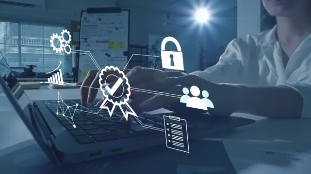 All-in-one certified productivity application managing tasks, analytics, and security certified platform. Quality Assurance QA for business software certified application, ensuring data security, user