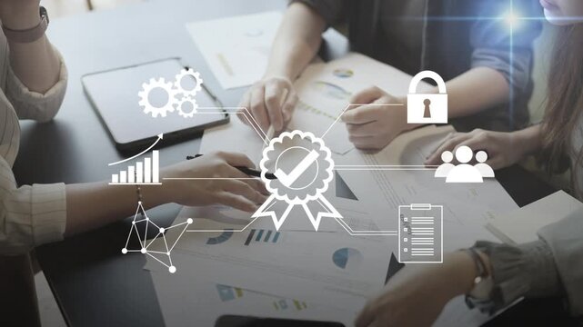 All-in-one certified productivity application managing tasks, analytics, and security certified platform. Quality Assurance QA for business software certified application, ensuring data security, user