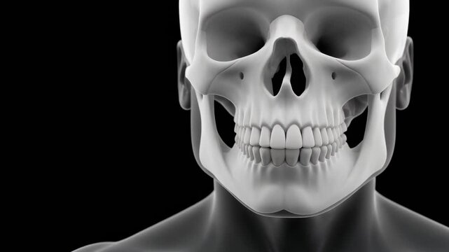 Anatomy of the Human Skull: Nasal Bone and Bridge of Nose