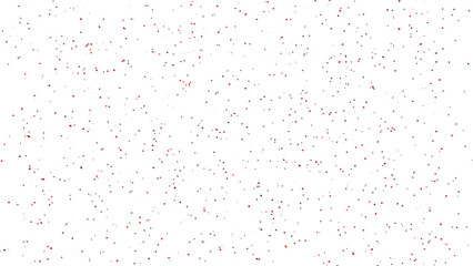 Abstract multi-colored particles falling on white background. Abstract digital star background