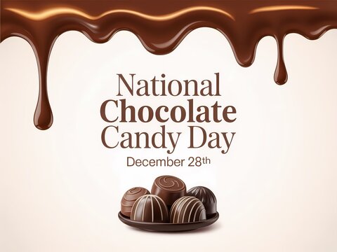 Celebrate national chocolate candy day with a delightful assortment of gourmet chocolate truffles - Powered by Adobe