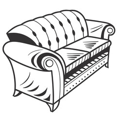 sketch of a chair
