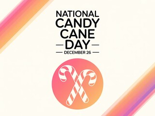 Celebrate national candy cane day with festive imagery and sweet holiday cheer on december 26th