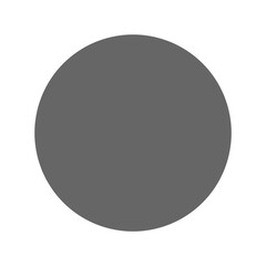 Black Circle Icon Illustration / シンプルアイコンイラスト	