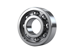 Single Ball Bearing &ndash; Isolated on White Background PNG