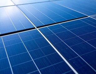 Solar Panel Array Sustainable Energy for a Brighter Future with Eco-Friendly Technologies