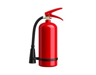  Minimal Flat Fire Extinguisher Icon with Bold Design PNG (2)