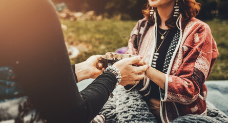 Cacao ceremony, heart opening medicine. Ceremony space.