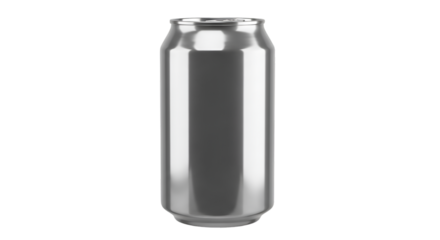 Shiny Silver Beverage Can graphic whisk