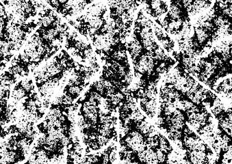 白黒のグランジパターン　093