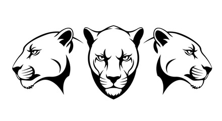 White T-Shirt Technical Fashion Flat Template with Pocket, Front and Back View