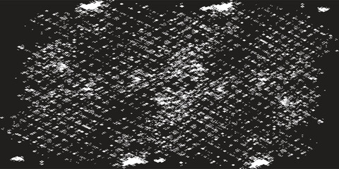 Grunge textured banner with rough edges. Speckled texture. Overlay grunge texture . Simply place texture over any object to create grunge effect . Banner with scratched surface for your design