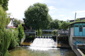 Gerberwehr an der Echaz in Reutlingen