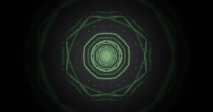 Seamless tunnel video loop screensaver creating a mesmerizing visual experience for relaxation and entertainment