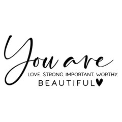 Inspirational Svg,Positive Affirmations Svg