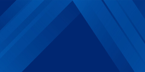 Abstract blue background with glowing geometric lines. Modern blue gradient square shape design art