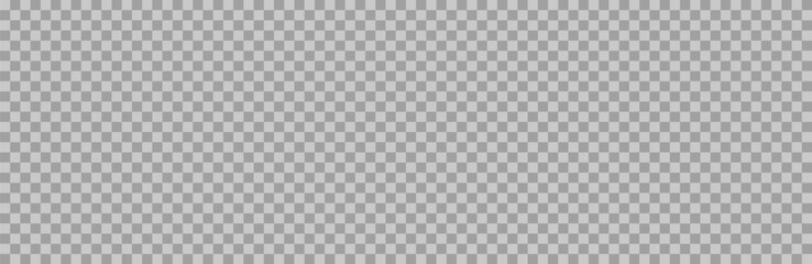 Universal gray checkered background. Fake transparency in layouts. For different designs of banner, poster, postcard or web designs. Squares pattern.
