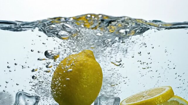 lemon and water