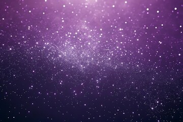 Obraz premium Abstract purple bokeh lights background with sparkling glitter effect