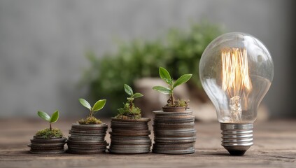 energy saving light bulb