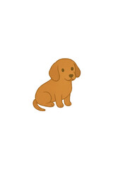 Fototapeta premium puppy cartoon