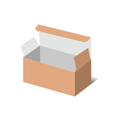 Shoe Box Template and 3D Mockup Vector Design for Packaging